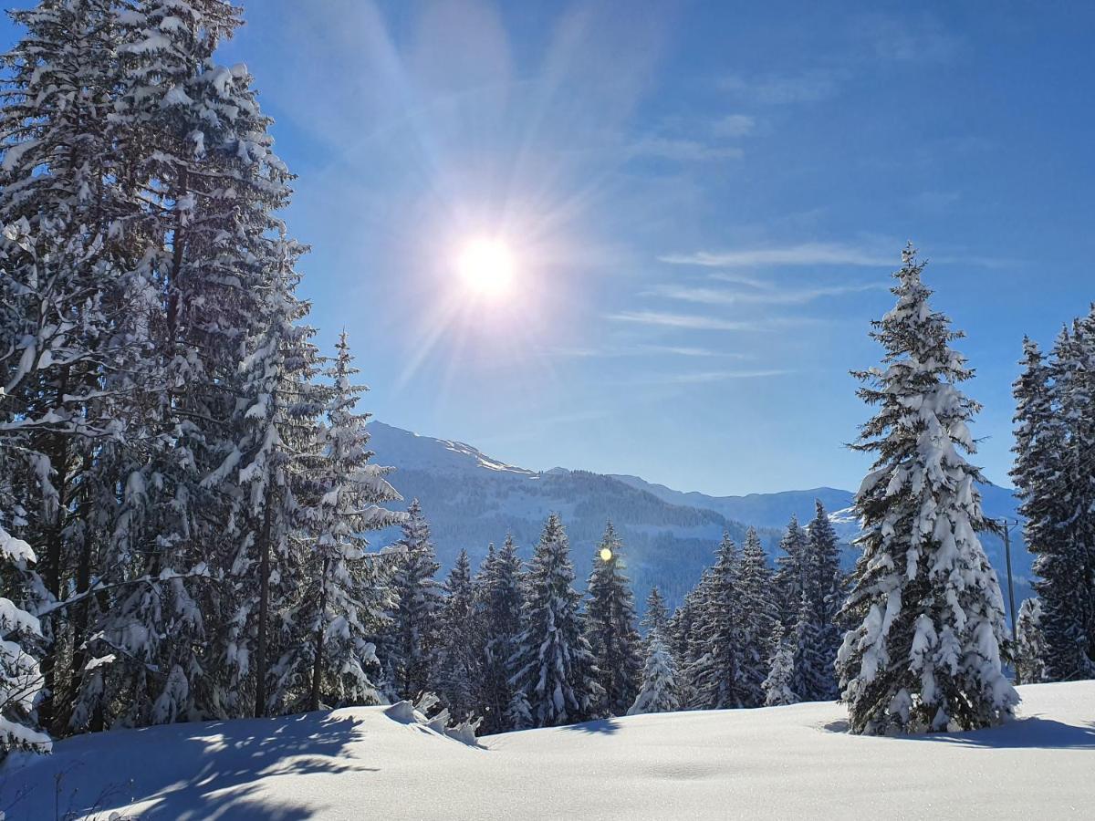 Hotel Alpina Klosters Buitenkant foto