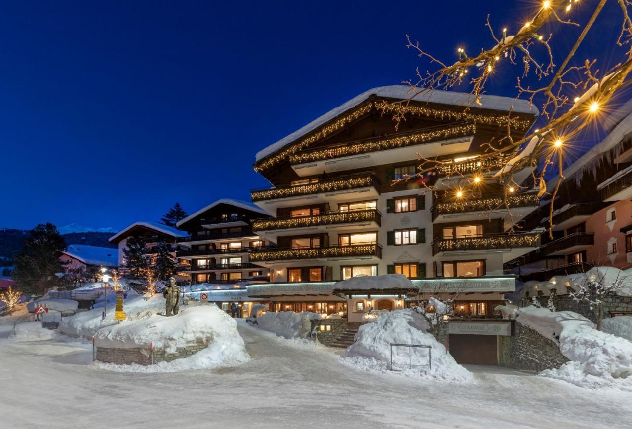 Hotel Alpina Klosters Buitenkant foto