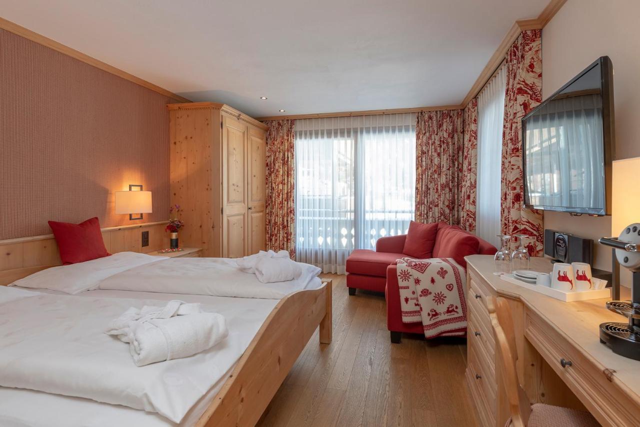 Hotel Alpina Klosters Buitenkant foto