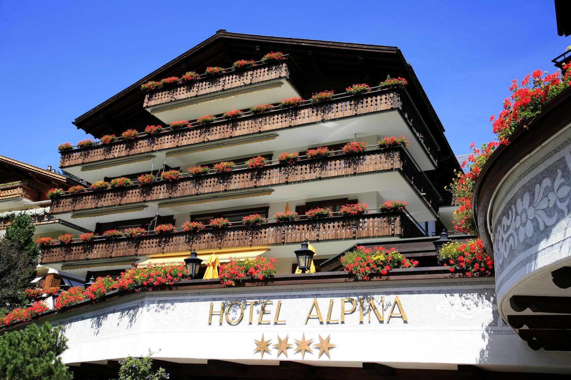 Hotel Alpina Klosters Buitenkant foto