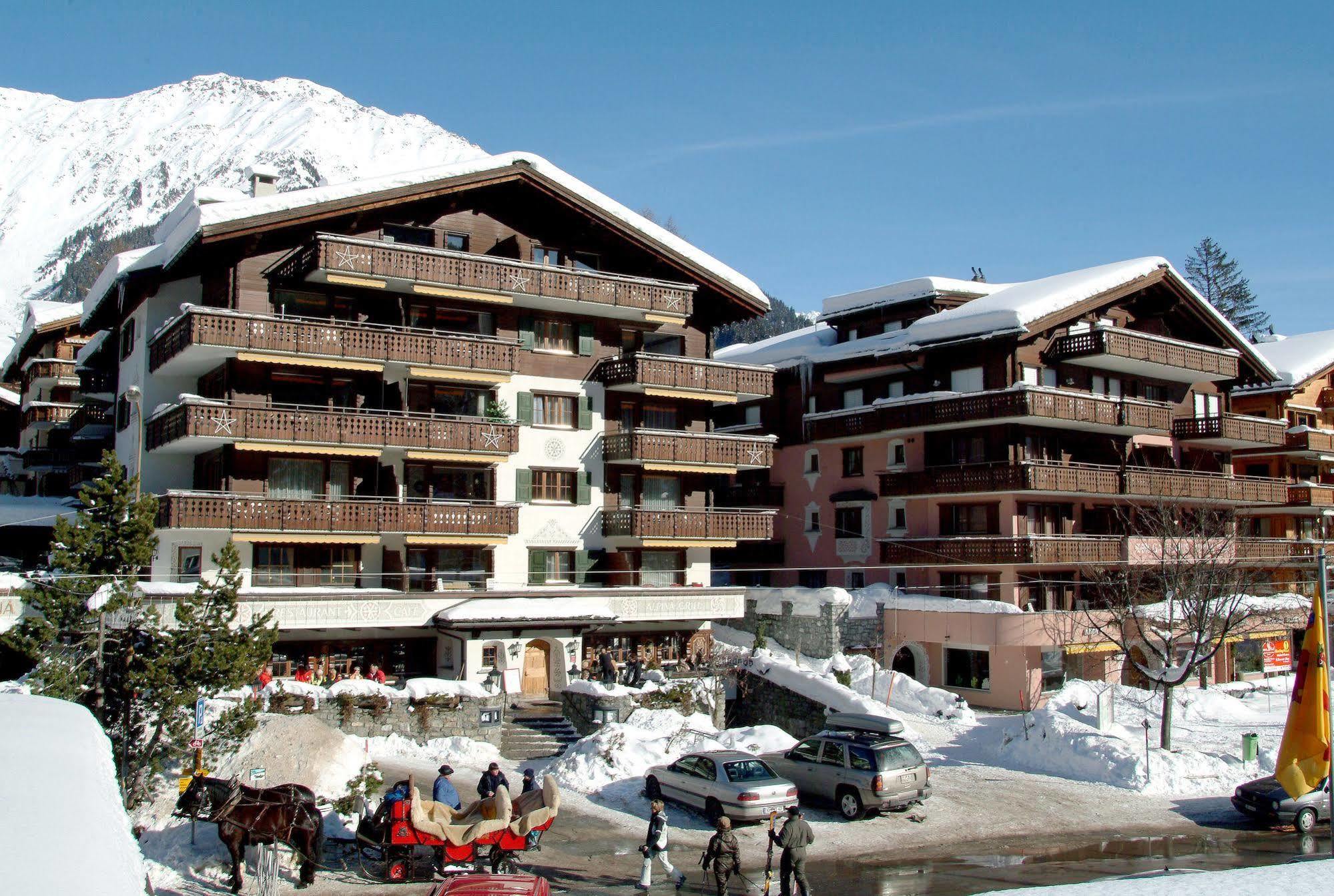 Hotel Alpina Klosters Buitenkant foto